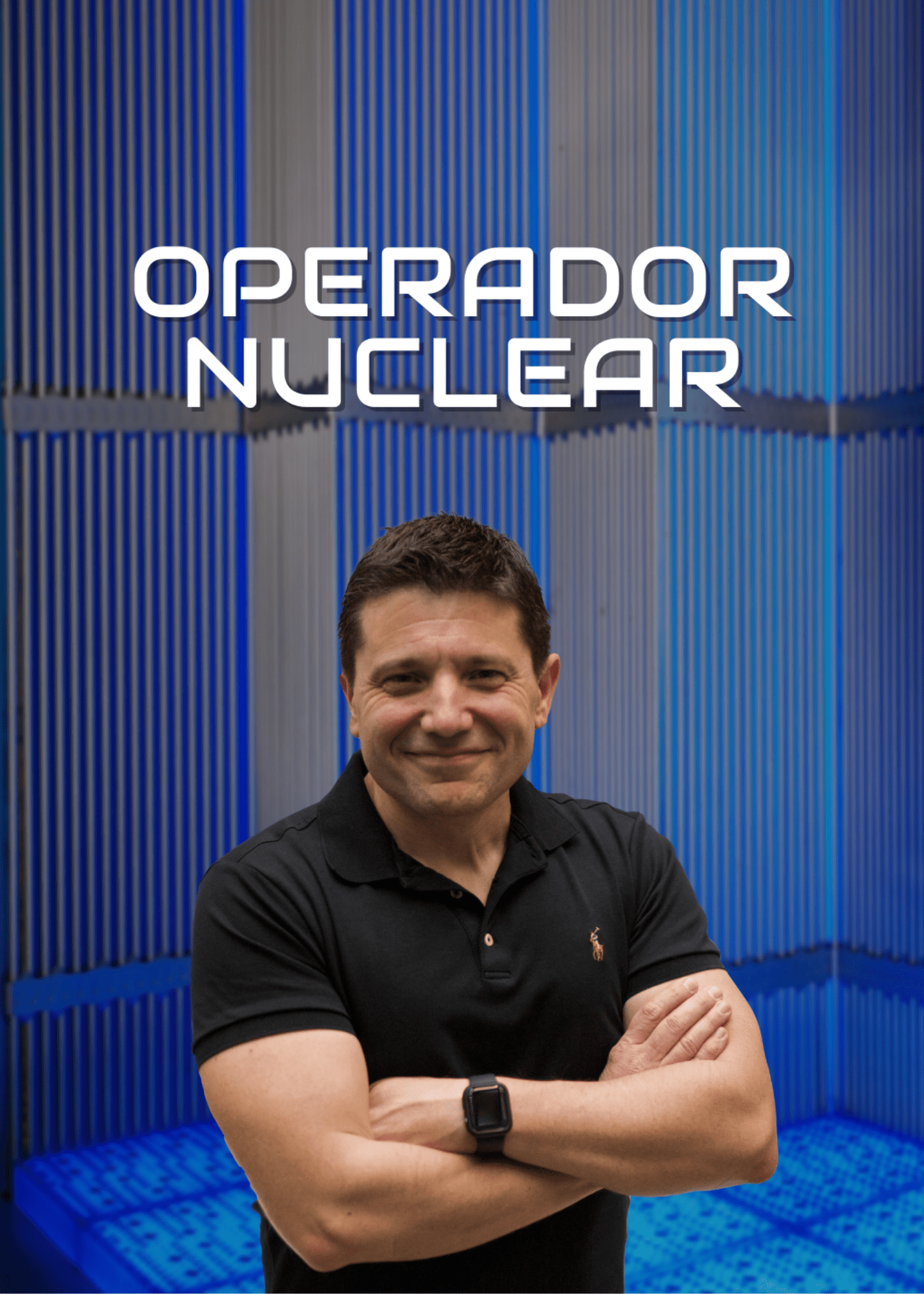 Portada curso operador nuclear con Alfredo García